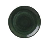 Steelite Vesuvius Burnt Emerald Coupe Plate 11inch / 28cm, Pack of 12