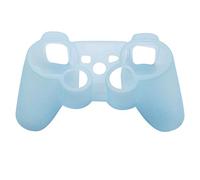 Steellwingsf Silicone Protective Skin Cover Wrap Case for Playstation 3 PS3 Controller Gamepad (Light Blue)