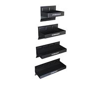 Steelman Non-Marring Magnetic Tool/Parts Storage Trays for Rolling Toolboxes, Durable Steel, 4-Piece Set