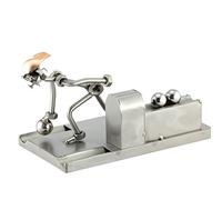 Steelman24 I Nuts and bolts sculpture Bowling I Handmade ornaments I Made in Germany I I Metal figurine