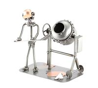 Steelman24 I Nuts and bolts sculpture Builder I Handmade ornaments I Made in Germany I I Metal figurine