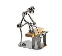 Steelman24 I Nuts and bolts sculpture DO IT YOURSELF MAN I Handmade ornaments I Made in Germany I I Metal figurine