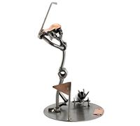 Steelman24 I Nuts and bolts sculpture GOLF DRIVE I Handmade ornaments I Made in Germany I I Metal figurine