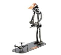 Steelman24 I Nuts and bolts sculpture Model Builder with Drone I Handmade ornaments I Made in Germany I I Metal figurine