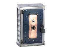 Steelman24 I Nuts and bolts sculpture Safe Money Box I Handmade ornaments I Made in Germany I I Metal figurine