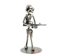 Steelman24 I Nuts and bolts sculpture Soldier I Handmade ornaments I Made in Germany I I Metal figurine