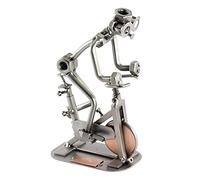 Steelman24 I Nuts and bolts sculpture Spinning Indoor Cycling I Handmade ornaments I Made in Germany I I Metal figurine