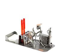 Steelman24 I Nuts and bolts sculpture Welder Desk Organizer Office Tidy I Handmade ornaments I Made in Germany I I Metal figurine