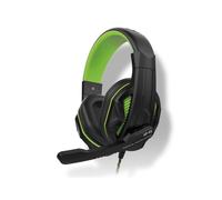 Steelplay HP45 Wired Gaming Headset - Black / Green Multi-Format Compatible NEW