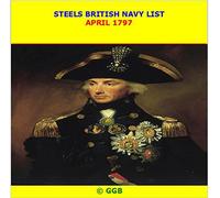 STEELS BRITISH NAVY LIST APRIL 1797 CD ROM