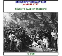 STEELS BRITISH NAVY LIST AUGUST 1797 CD ROM