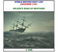 STEELS BRITISH NAVY LIST DECEMBER 1797 CD ROM