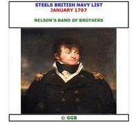 STEELS BRITISH NAVY LIST JANUARY 1797 CD ROM