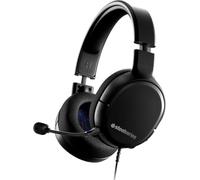 SteelSeries 61425 Arctis 1 - All-Platform Compatibility - For PS4, PS5, PC, Xbox, Nintendo Switch & Lite, Mobile - Detachable Clearcast Microphone (PlayStation), Black