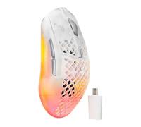 SteelSeries Aerox 3 Gen 2 Gaming Mouse, Ghost, TrueMove Sensor, 26K DPI, 6 Butto