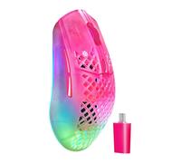 SteelSeries Aerox 3 Gen 2 Gaming Mouse, Magenta, TrueMove Sensor, 26K DPI, 6 But
