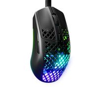 SteelSeries Aerox 3 - Holey RGB Gaming Mouse - Ultra-lightweight Water Resistant Design - 8,500 DPI TrueMove Core Optical Sensor - Onyx