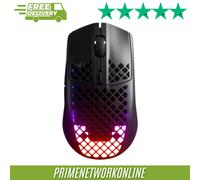 SteelSeries Aerox 3 Black Optical RGB Wireless Gaming Mouse