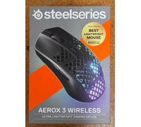 SteelSeries Aerox 3 Black Optical RGB Wireless Gaming Mouse