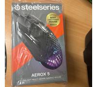 SteelSeries Aerox 5 Gaming Mouse - Ultra Lightweight 66g - 9 Programmable Buttons - IP54 Water Resistant - PC/MAC - FPS, MOBA,...