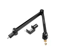 SteelSeries Alias/Alias Pro Mic Boom Arm - For Gaming, Streaming, and Podcasting - 360° Rotation - Desk Clamp - Folding Scissor Design - Hidden Springs - Cable Management - 3/8" and 5/8" Adapters