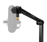 SteelSeries Alias/Alias Pro Mic Boom Arm - For Gaming, Streaming, and Podcasting - 360° Rotation - Desk Clamp - Folding Scissor Design - Hidden Springs - Cable Management - 3/8" and 5/8" Adapters