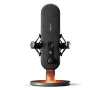 SteelSeries Alias USB Mic for PC - 3x Bigger Capsule for Gaming, Streaming and Podcasting - Sonar for Streamers Audio Software - AI Noise Cancel
