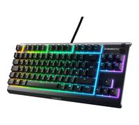 SteelSeries Apex 3 TKL RGB Silent Gaming Illuminated Keyboard Compact Tenkeyless