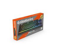 SteelSeries Apex 3 TKL RGB Silent Gaming Illuminated Keyboard Compact Tenkeyless