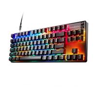 SteelSeries Apex 9 TKL - Mechanical Gaming Keyboard - Optical Switches - 2-Point Actuation - Compact Esports Tenkeyless Form Factor - Hotswappable Switches - French AZERTY Layout