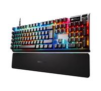 SteelSeries Apex Pro Gen 3 Gaming Keyboard - OmniPoint 3.0 HyperMagnetic Switches - Adjustable Actuation - Rapid Trigger - Game-Ready Presets - Rapid Tap/SOCD - OLED - RGB - USB-C - English QWERTY