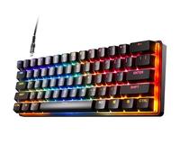 SteelSeries Apex Pro Mini - HyperMagnetic Gaming Keyboard - World’s Fastest Keyboard - Adjustable Actuation - Compact 60% Form Factor - RGB - PBT Keycaps - USB-C - American QWERTY Layout - 60%