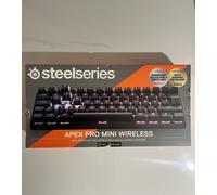 STEELSERIES Apex Pro Mini Wireless Mechanical Gaming Keyboard (UK Layout) [Black], New