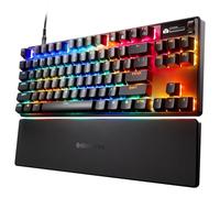 SteelSeries Apex Pro TKL Gen 3 - Gaming Keyboard - Hall Effect Switches; OmniPoint 3.0 - Adjustable Actuation - Game-Ready Presets - Rapid Trigger, Protection Mode, Rapid Tap/SOCD - American QWERTY