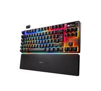 SteelSeries Apex Pro TKL Wireless Gen 3 - Wireless Gaming Keyboard - Adjustable Actuation Hall Effect Switches; Game-Ready Presets - Rapid Trigger, Protection Mode, Rapid Tap/SOC - German QWERTZ