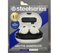 Steelseries Arctis Gamebuds for PlayStation Headphones, White, In-Ear, Spatial A