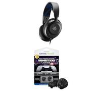 SteelSeries Arctis Nova 1P for PlayStation - PS5 Gaming Headset - Hi-Fi Drivers - 360° Spatial Audio + KontrolFr PS Fr alaxy Black for PlayStation (PS4/PS5 Controller) Performance Thumbsticks