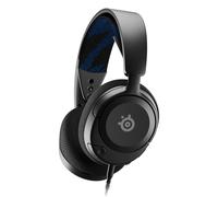 SteelSeries New Arctis Nova 1P Multi-System Gaming Headset - Hi-Fi Drivers - 360° Spatial Audio - Comfort Design - Durable - Lightweight - Noise-Cancelling Mic - PS5/PS4, PC, Xbox, Switch - Black