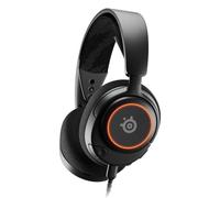 SteelSeries Arctis Nova 3 - USB-C Gaming Headset for PC, PS4, PS5 & Switch - RGB Lights - Hi-Fi Drivers - 360° Spatial Audio - AirWeave Memory Foam Earcups - Super Lightweight - ClearCast Gen 2 Mic