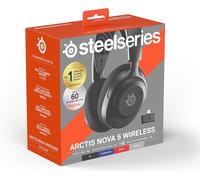 SteelSeries Arctis Nova 5 Wireless Gaming Headset - Black, 60 Hour Battery Life