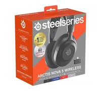STEELSERIES Arctis Nova 5 Wireless PC Gaming Headset - Black, New