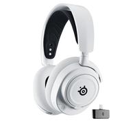 SteelSeries Arctis Nova 7X Wireless Xbox Series X/S Gaming Headset - Neodymium Magnetic Drivers - Dual Wireless Xbox & Bluetooth Audio - 38H USB-C Battery - AI Mic - Supports PS5, PC - White