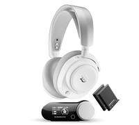 SteelSeries Arctis Nova Pro Omni - Hi-Res Wireless Gaming Headset, 96kHz/24bit, ANC, ClearCast Pro Mic, AI Noise Rejection, Mobile App, Mix 2.4GHz + BT, OmniPlay PC+PlayStation+Xbox - Midnight Blue