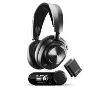 SteelSeries Arctis Nova Pro Wireless - Multi-System Gaming Headset- Unlimited Battery Life; 2 Hot-Swap Batteries - Active Noise Cancellation - ClearCast Gen2 Mic - PC, PS5,Switch, Mobile - Black