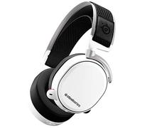 SteelSeries Arctis Pro Wireless - Gaming Headset - Hi-Res Speaker Drivers - Dual Wireless (2.4G & Bluetooth) - Dual Battery System - For PC, PS5 and PS4 - White