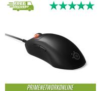 SteelSeries Prime Esports Gaming Mouse - 18,000 CPI TrueMove Pro Sensor, Magnetic Optical Switches - Black, New