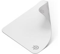 SteelSeries QcK Medium Gaming Mousepad - White - Non-Slip Silicone Rubber Base