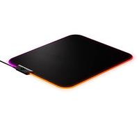 SteelSeries QcK Prism Cloth Gaming Mouse Pad - 2-zone RGB Illumination - Real-time Event Lighting - Optimized For Gaming Sensors - Size M (320 x 270 x 2mm) - Black + RGB