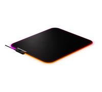 SteelSeries QcK Prism Cloth Gaming Mouse Pad - 2-zone RGB Illumination - Real-time Event Lighting - Optimized For Gaming Sensors - Size M (320 x 270