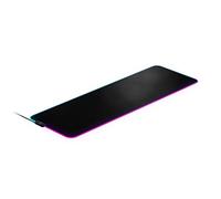 SteelSeries QcK Prism Cloth Gaming Mouse Pad - 2-zone RGB Illumination - Real-time Event Lighting - Optimized For Gaming Sensors - Size XL (900 x 300 x 2mm) - Black + RGB